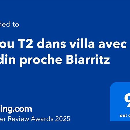 T1 Ou T2 Dans Villa Avec Jardin Proche Biarritz อองเกลต์ ภายนอก รูปภาพ